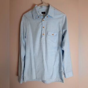 J. Crew pop over tunic xs 100% cotton.